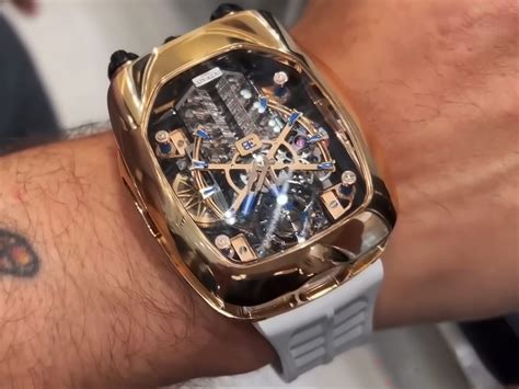 andrew tate watch bugatti